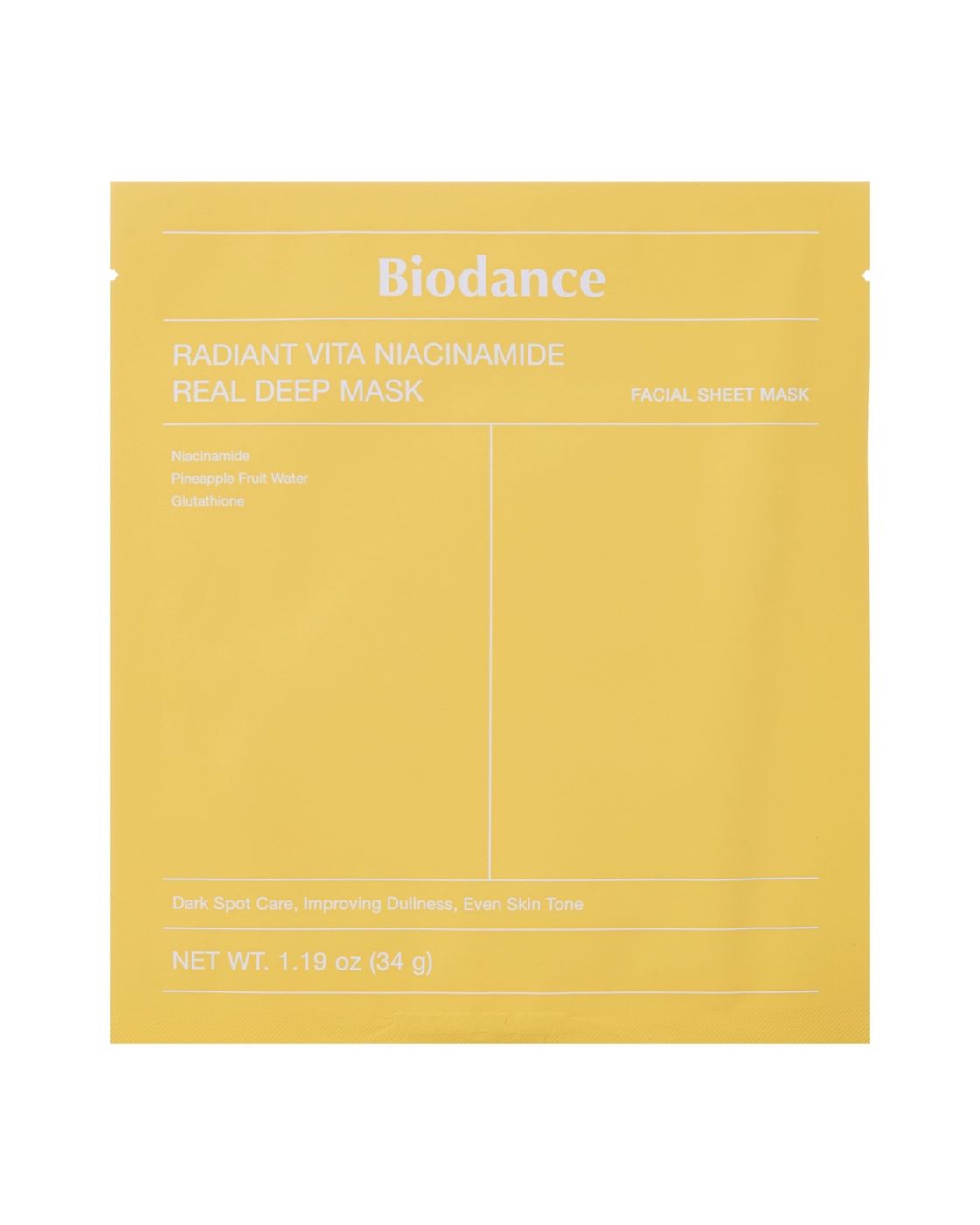 Radiant Vita Niacinamide Real Deep Mask