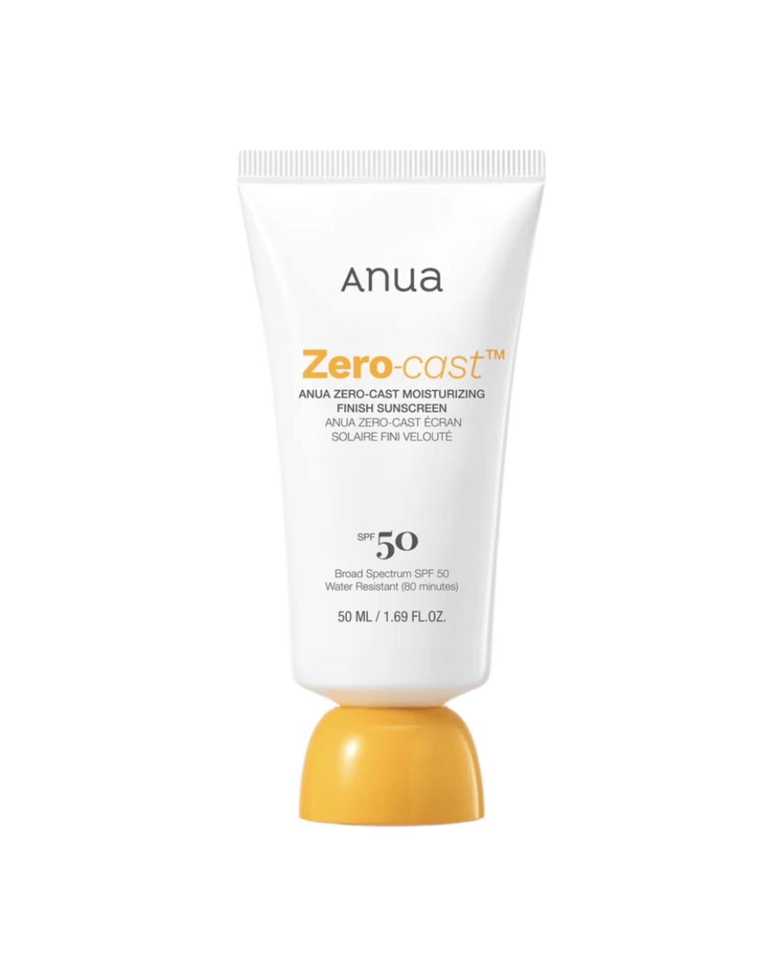 Zero-Cast Moisturizing Finish Sunscreen SPF50